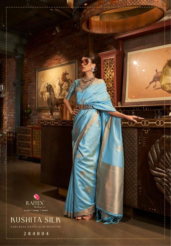 Rajtex Kushita Silk Designer Heavy Saree Collection
